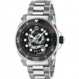 часовник,часовници,gucci,ya136218,45mm,20atm,quartz,analogical,watch,silver,(grey,black,sapphire)