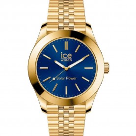 часовник,часовници,ice,watch,23798,40mm,10atm,solar,analogical,woman,watch,golden,(golden,blue,mineral)