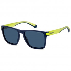 Слънчеви очила Polaroid eyewear PLD2139SFLL 56/18/140 polarized sunglasses - Blue (Blue / Yellow) слънчеви,очила,слънчеви,очила,polaroid,eyewear,pld2139sfll,56,18,140,polarized,sunglasses,blue,(blue,yellow)