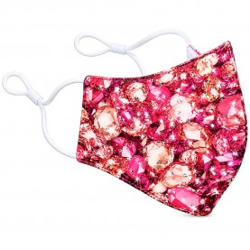 други,аксесоари,swarovski,5609834,face,mask,pink,(pink)