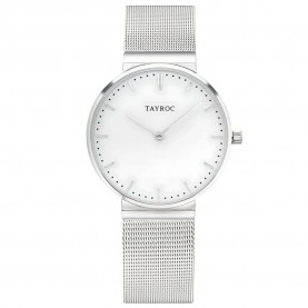 часовник,часовници,tayroc,ty144,42mm,quartz,analogical,watch,silver,(grey,white,mineral)