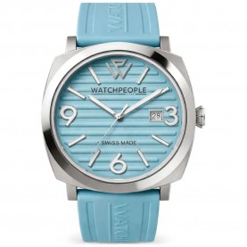 Часовник Watchpeople 700996 45mm 10ATM Quartz Analogical woman watch - Blue (Blue / Blue / Mineral) часовник,часовници,watchpeople,700996,45mm,10atm,quartz,analogical,woman,watch,blue,(blue,blue,mineral)