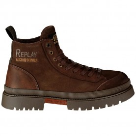 Replay Sandtown RC1G000FL booties - Brown (Brown) дамски,боти,мъжки,боти,replay,sandtown,rc1g000fl,booties,brown,(brown)