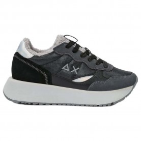 Маратонки Sun68 Big Ally Teddy trainers - Black / Grey (Black) маратонки,мъжки,маратонки,дамски,маратонки,sun68,big,ally,teddy,trainers,black,grey,(black)