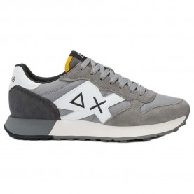 Маратонки Sun68 Jaki 2.0 Solid trainers - Grey (Medium Dark) маратонки,мъжки,маратонки,дамски,маратонки,sun68,jaki,2.0,solid,trainers,grey,(medium,dark)
