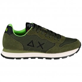Маратонки Sun68 Tom Fluo trainers - Green (Dark Military) маратонки,мъжки,маратонки,дамски,маратонки,sun68,tom,fluo,trainers,green,(dark,military)