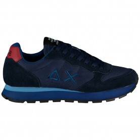 Маратонки Sun68 Tom Solid trainers - Blue (Navy Blue / Bordeaux) маратонки,мъжки,маратонки,дамски,маратонки,sun68,tom,solid,trainers,blue,(navy,blue,bordeaux)