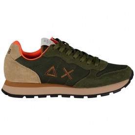 Маратонки Sun68 Tom trainers - Green (Dark Military / Multicolor) маратонки,мъжки,маратонки,дамски,маратонки,sun68,tom,trainers,green,(dark,military,multicolor)