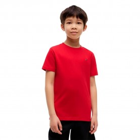 тениска,мъжки,тениски,дамски,тениски,tommy,hilfiger,kb0kb10591,short,sleeve,t,shirt,red,(primary,red,colourblock)