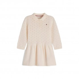рокля,дамски,поли,и,рокли,tommy,hilfiger,kn0kn02261,long,sleeve,short,dress,beige,(ivory,silk,stripes)