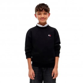 Блуза Tommy hilfiger KS0KS00757 sweatshirt - Black (Black) блуза,детски,блузи,tommy,hilfiger,ks0ks00757,sweatshirt,black,(black)