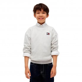 Блуза Tommy hilfiger KS0KS00757 sweatshirt - Grey (Grey Heather) блуза,детски,блузи,tommy,hilfiger,ks0ks00757,sweatshirt,grey,(grey,heather)
