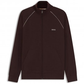 Блуза BOSS 50515307 full zip sweatshirt - Brown (Dark Brown) блуза,мъжки,пуловери,boss,50515307,full,zip,sweatshirt,brown,(dark,brown)