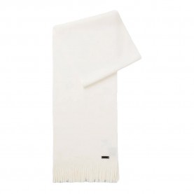 Шал BOSS Albas 10250877 scarf - White (Open White) шал,ръкавици,шапки,и,шалове,boss,albas,10250877,scarf,white,(open,white)