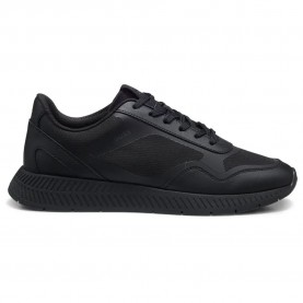 Маратонки BOSS Titanium 10283673 trainers - Black (Black) маратонки,мъжки,маратонки,дамски,маратонки,boss,titanium,10283673,trainers,black,(black)