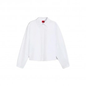HUGO Endeka 10276143 RED blouse - White (White) дамски,блузи,hugo,endeka,10276143,red,blouse,white,(white)