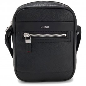 HUGO Huke 10266594 RED crossbody - Black (Black) всички,чанти,hugo,huke,10266594,red,crossbody,black,(black)