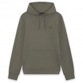 Суичър Lyle & scott ML416VOGT hoodie - Green (Khaki Ash) суичър,мъжки,пуловери,lyle,&,scott,ml416vogt,hoodie,green,(khaki,ash)