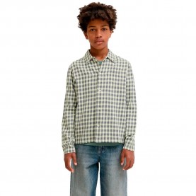 Карирана риза Jack & jones Savona Austin Dobby long sleeve shirt - Green (Odyssey Grey / Checks) карирана,риза,дамски,ризи,мъжки,ризи,jack,&,jones,savona,austin,dobby,long,sleeve,shirt,green,(odyssey,grey,checks)