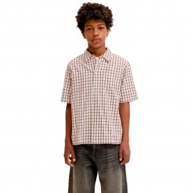 Карирана риза Jack & jones Savona Austin short sleeve shirt - Beige (Antique White / Checks) карирана,риза,дамски,ризи,мъжки,ризи,jack,&,jones,savona,austin,short,sleeve,shirt,beige,(antique,white,checks)