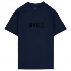 Тениска Makia Astro short sleeve T-shirt - Blue (Dark Navy) тениска,мъжки,тениски,дамски,тениски,makia,astro,short,sleeve,t,shirt,blue,(dark,navy)