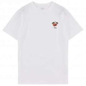 Тениска Makia Cherry short sleeve T-shirt - White (White) тениска,мъжки,тениски,дамски,тениски,makia,cherry,short,sleeve,t,shirt,white,(white)