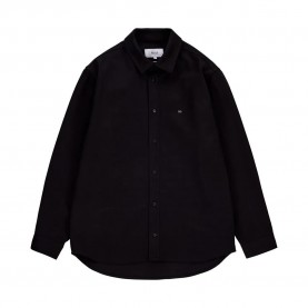Риза с дълъг ръкав Makia Dale long sleeve shirt - Black (Black) риза,с,дълъг,ръкав,дамски,ризи,мъжки,ризи,makia,dale,long,sleeve,shirt,black,(black)