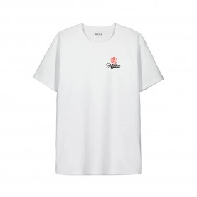 Тениска Makia Twenties short sleeve T-shirt - White (White) тениска,мъжки,тениски,дамски,тениски,makia,twenties,short,sleeve,t,shirt,white,(white)