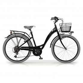 Mbm Agorà Steel 24´´ TY21 2023 bike - Silver (Black) пътни,и,градски,велосипеди,mbm,agorà,steel,24´´,ty21,2023,bike,silver,(black)