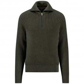 Блуза Fynch hatton 1609617 half zip sweater - Green (Cypress) блуза,мъжки,пуловери,дамски,пуловери,fynch,hatton,1609617,half,zip,sweater,green,(cypress)