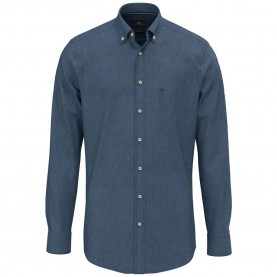 Риза с дълъг ръкав Fynch hatton 16098030 long sleeve shirt - Blue (Misty Blue) риза,с,дълъг,ръкав,дамски,ризи,мъжки,ризи,fynch,hatton,16098030,long,sleeve,shirt,blue,(misty,blue)