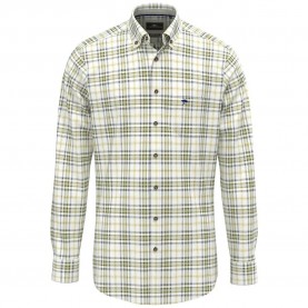 Риза с дълъг ръкав Fynch hatton 16098710 long sleeve shirt - White (Moss) риза,с,дълъг,ръкав,дамски,ризи,мъжки,ризи,fynch,hatton,16098710,long,sleeve,shirt,white,(moss)