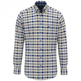 Риза с дълъг ръкав Fynch hatton 16098720 long sleeve shirt - White (Air Blue) риза,с,дълъг,ръкав,дамски,ризи,мъжки,ризи,fynch,hatton,16098720,long,sleeve,shirt,white,(air,blue)