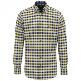 Риза с дълъг ръкав Fynch hatton 16098720 long sleeve shirt - Green (Moss) риза,с,дълъг,ръкав,дамски,ризи,мъжки,ризи,fynch,hatton,16098720,long,sleeve,shirt,green,(moss)