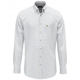 Риза с дълъг ръкав Fynch hatton 16098733 long sleeve shirt - White (Moss) риза,с,дълъг,ръкав,дамски,ризи,мъжки,ризи,fynch,hatton,16098733,long,sleeve,shirt,white,(moss)