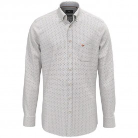 Риза с дълъг ръкав Fynch hatton 16098800 long sleeve shirt - White (New Breeze) риза,с,дълъг,ръкав,дамски,ризи,мъжки,ризи,fynch,hatton,16098800,long,sleeve,shirt,white,(new,breeze)