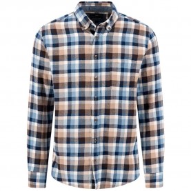Риза с дълъг ръкав Fynch hatton 16106310 long sleeve shirt - Multicolor (Tobacco) риза,с,дълъг,ръкав,дамски,ризи,мъжки,ризи,fynch,hatton,16106310,long,sleeve,shirt,multicolor,(tobacco)