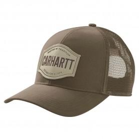 Шапка Carhartt Oakland Rooted in Traditions cap - Green (Burnished Logs) шапка,всички,шапки,carhartt,oakland,rooted,in,traditions,cap,green,(burnished,logs)