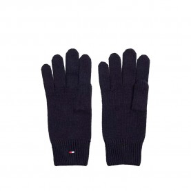 Ръкавици Tommy hilfiger AW0AW19131 gloves - Blue (Space Blue) ръкавици,ръкавици,шапки,и,шалове,tommy,hilfiger,aw0aw19131,gloves,blue,(space,blue)