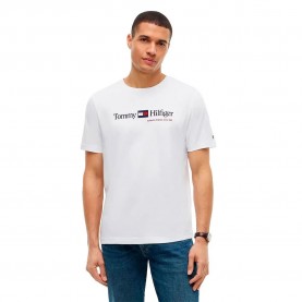 тениска,мъжки,тениски,дамски,тениски,tommy,hilfiger,brand,love,graphic,short,sleeve,t,shirt,white,(white)