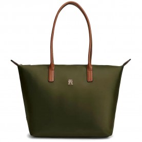 Чанта Tommy hilfiger Popette tote bag - Green (Dark Olive) чанта,всички,чанти,tommy,hilfiger,popette,tote,bag,green,(dark,olive)