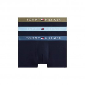 боксерки,мъжко,бельо,tommy,hilfiger,um0um03908,trunk,boxers,3,units,blue,(navy,blue,util,olive,chamb,blue,aegean,sea)