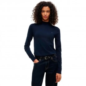 Блуза Tommy hilfiger WW0WW51383 sweater - Blue (Dark Blue) блуза,мъжки,пуловери,дамски,пуловери,tommy,hilfiger,ww0ww51383,sweater,blue,(dark,blue)