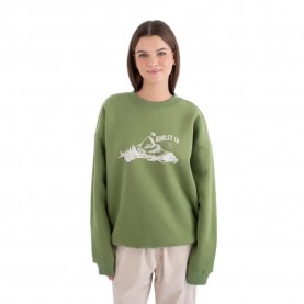 блуза,дамски,блузи,hurley,creek,sweatshirt,green,(malverde)