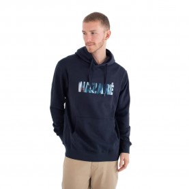 суичър,мъжки,пуловери,hurley,nazare,script,hoodie,blue,(obsidian)