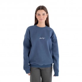 блуза,дамски,блузи,hurley,script,only,sweatshirt,blue,(grey,teal)
