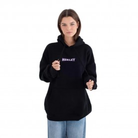 суичър,дамски,блузи,hurley,urban,oversized,hoodie,black,(black)