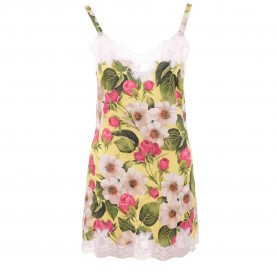 Рокля Dolce & gabbana 747446 sleeveless short dress - Multicolor (Light Green) рокля,дамски,поли,и,рокли,dolce,&,gabbana,747446,sleeveless,short,dress,multicolor,(light,green)