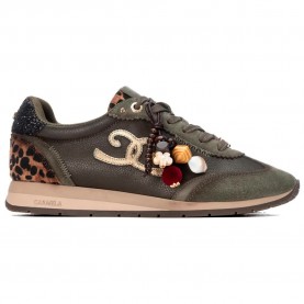 Маратонки Carmela 16423405 trainers - Green / Grey (Khaki) маратонки,мъжки,маратонки,дамски,маратонки,carmela,16423405,trainers,green,grey,(khaki)