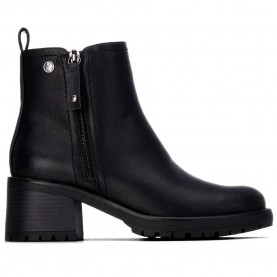 Xti 14608501 heel booties - Black (Black) дамски,боти,мъжки,боти,xti,14608501,heel,booties,black,(black)